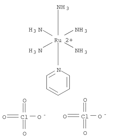 Molecular Structure of 19482-31-6 (Ruthenium(2+), pentaammine(pyridine)-, (OC-6-22)-, diperchlorate (9CI))